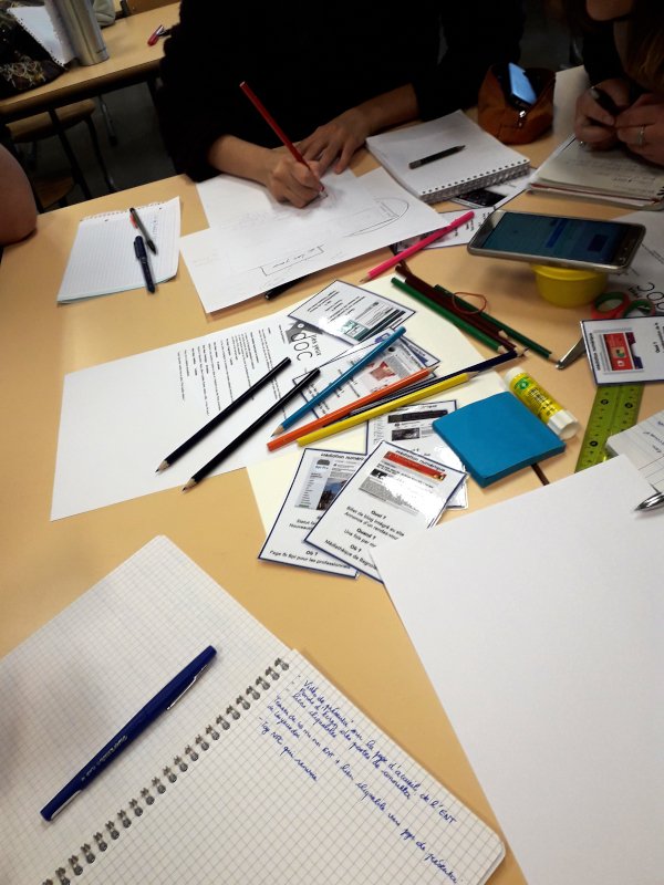 Atelier de travail en groupe