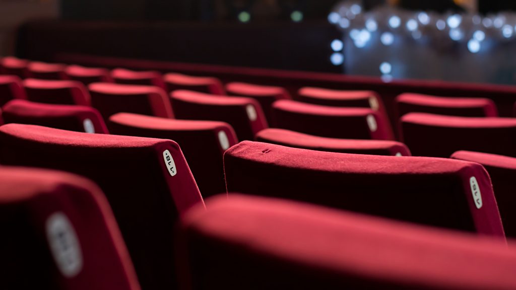 Salle de cinéma vide