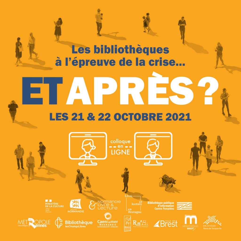 Visuel JE « Les bibliothèques à l'épreuve de la crise... Et après ? » 