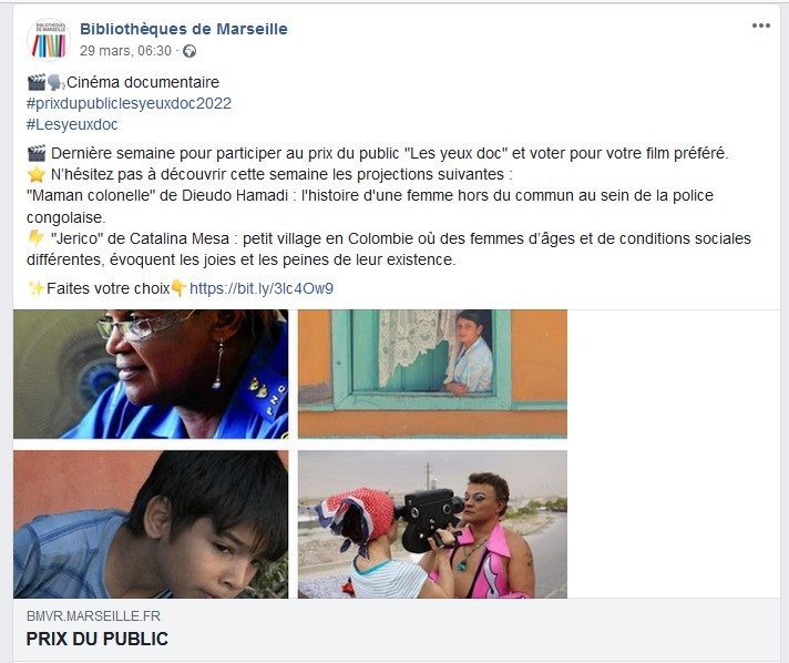 Facebook prix du public