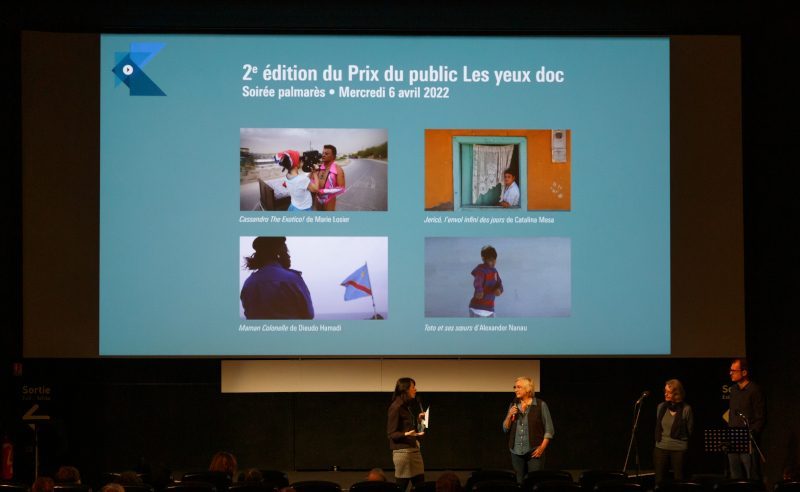 Diapo des 4 films en lice pour le Prix