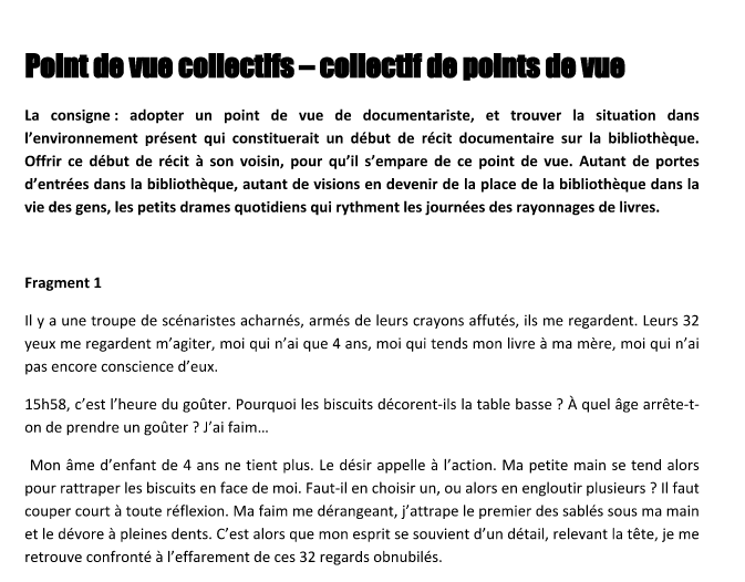 Collectifs de point de vue