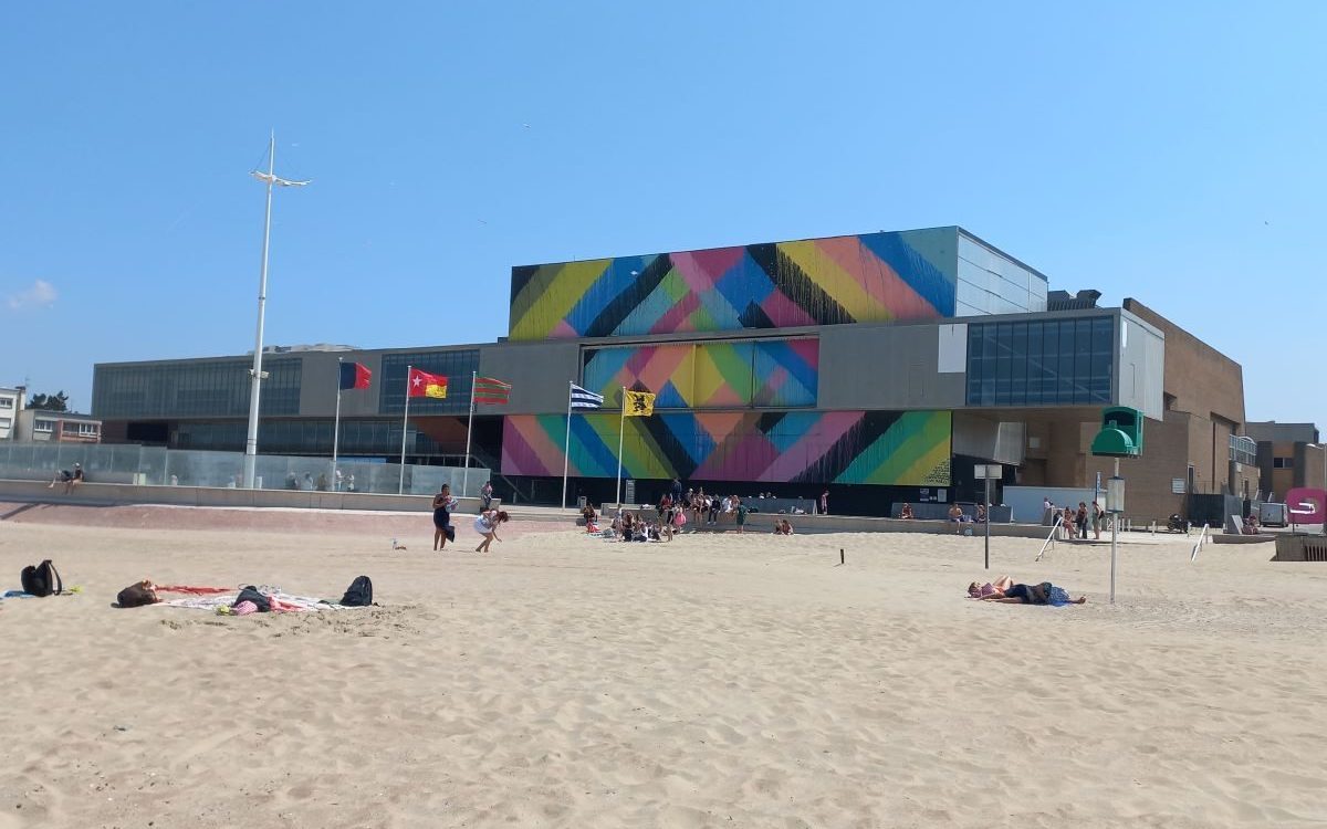 Le Kursaal de Dunkerque côté plage © Bpi