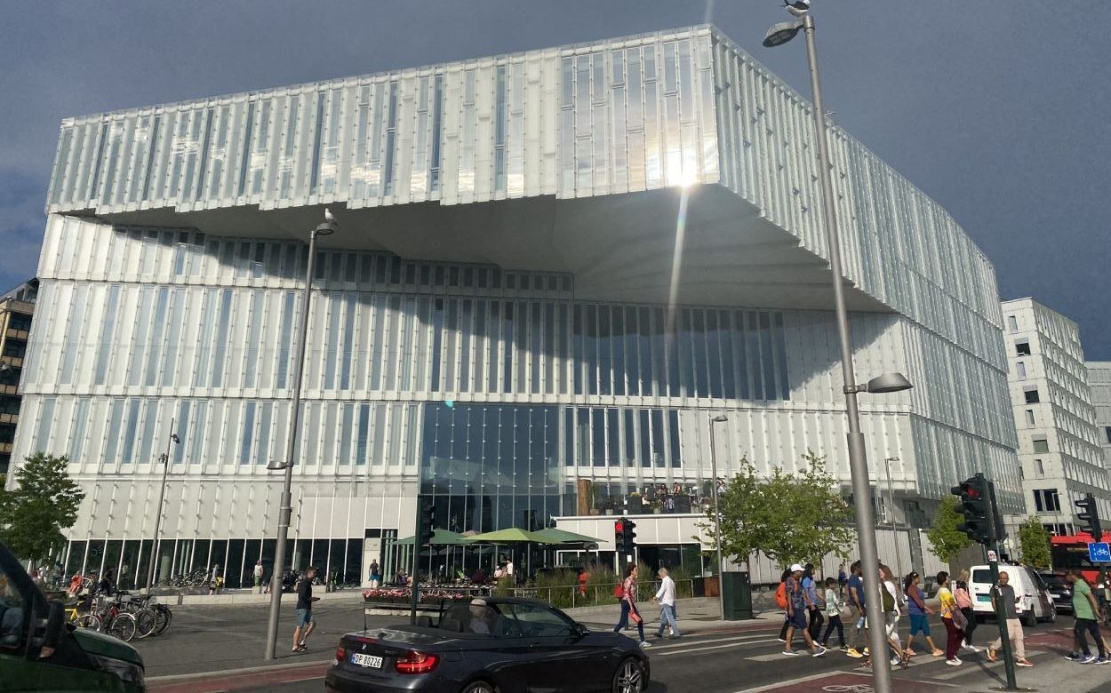 Façade de la Deichman Bjorvika Bibliotek ©Bpi