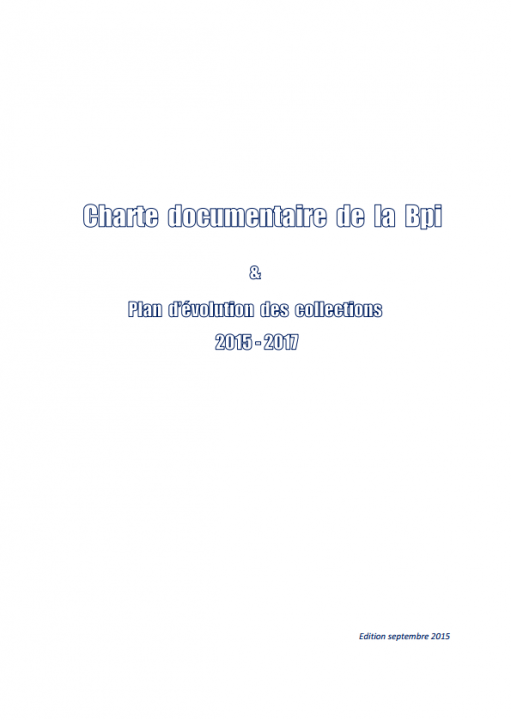 Pdf Charte documentaire  2015