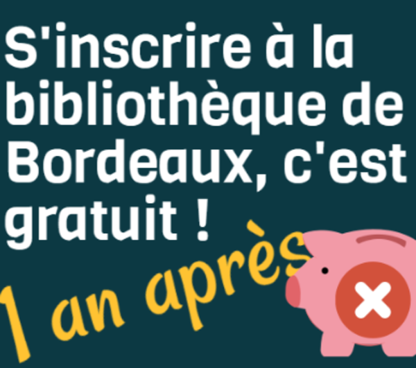 Extrait de l'infographie sur la gratuité à Bordeaux