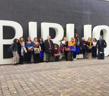 Photo du groupe participant au voyage d'étude