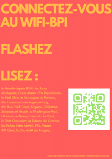 exemple de QR code à flasher pour les ressources nuémriques