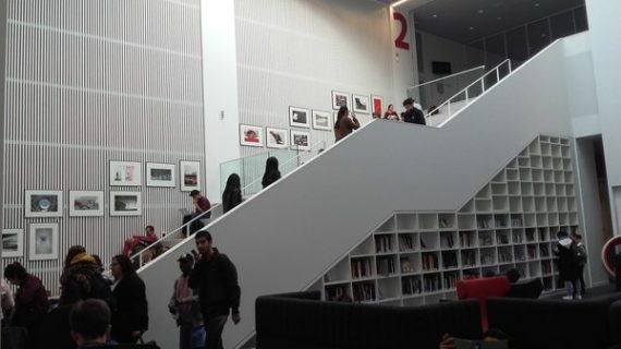 Escalier intérieur à l'Illiad