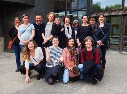 Photograhie du groupe de bibliothécaires français