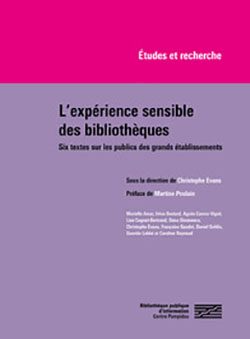 couverture de l'expérience sensible des bibliothèques