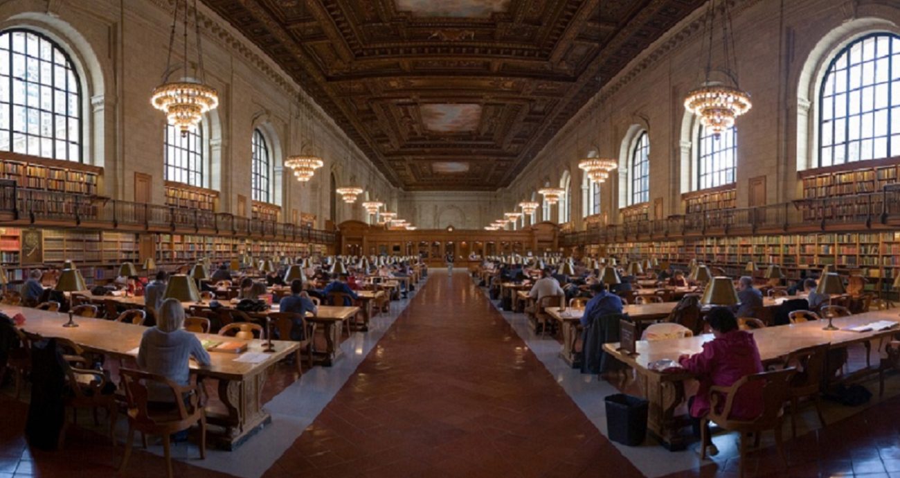 Salle de lecture de la New York Public Library